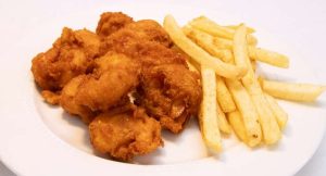 Fried Shrimp Basket with Side