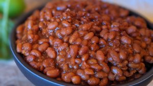 Slow cooked Baked Beans