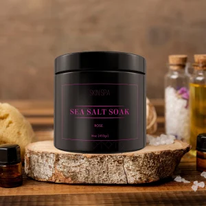 Skin Spa Mineral Sea Salt Soak (Rose)