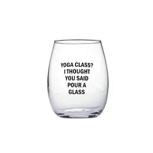 Stemless Wine Glasses