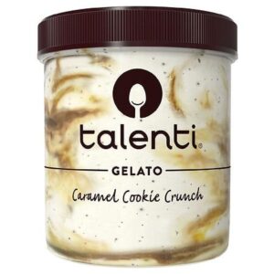 Talenti Gelato for a Delicious Frozen Dessert Caramel Cookie Crunch Made with Ingredients 1 Pint