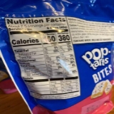 Pop Tarts Bites - Confetti cake
